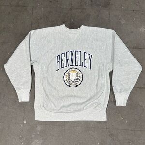 Vintage UC Berkeley Cal University Reverse Weave Crewneck Sweatshirt Mens XXL